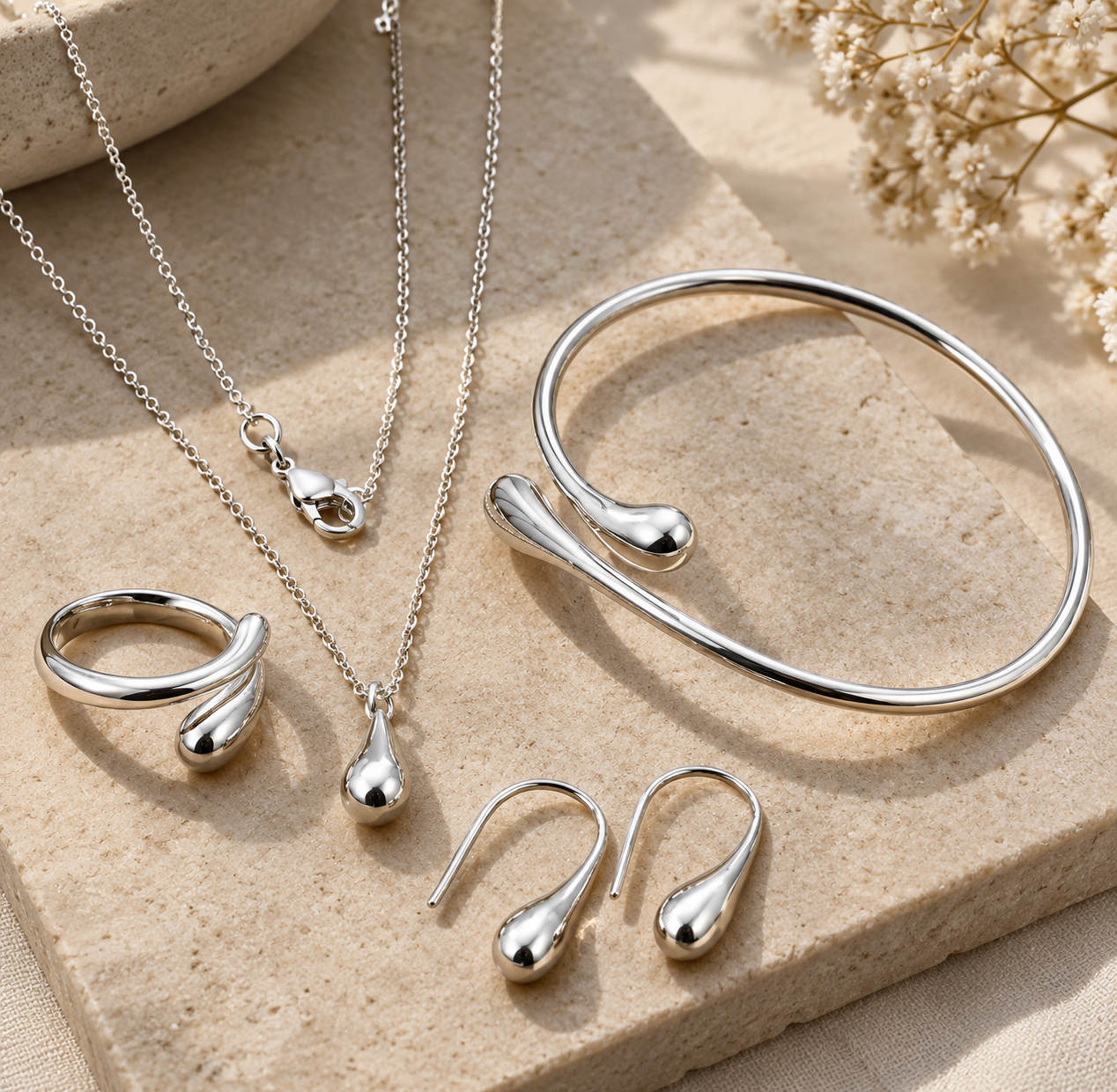 Ensemble Bijoux 4 pièces